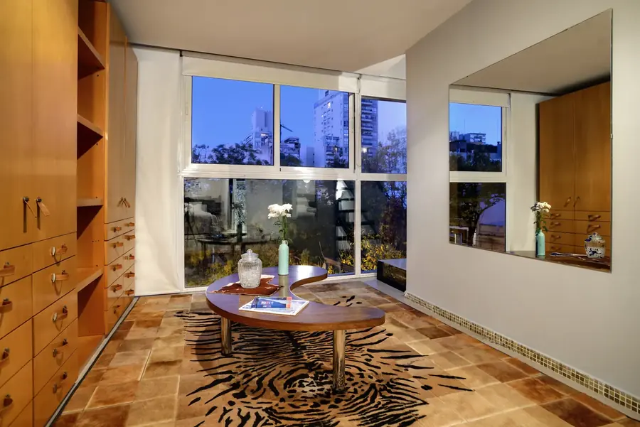 Interior — Violet Triplex